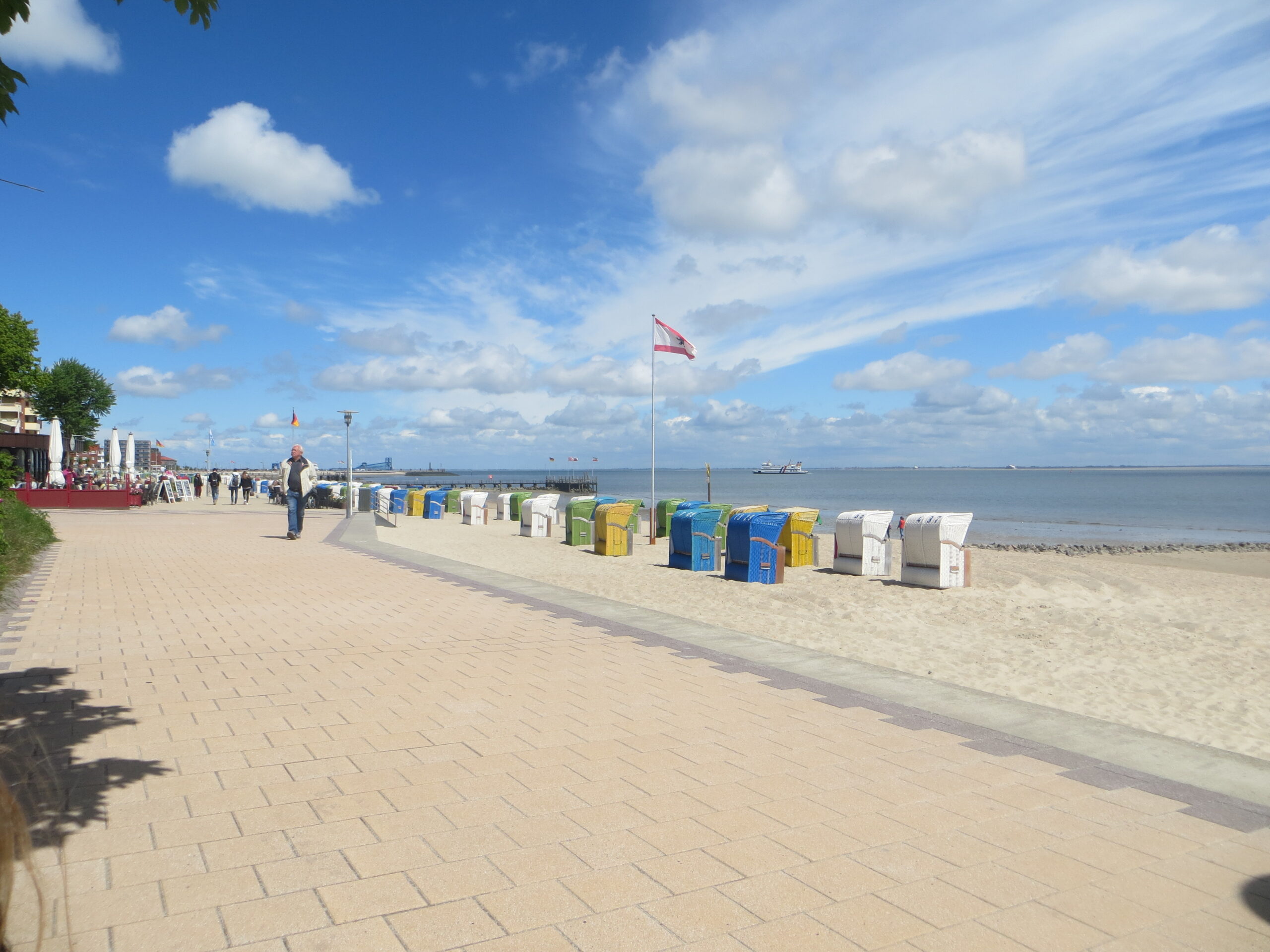 Strand von Wyk auf Föhr