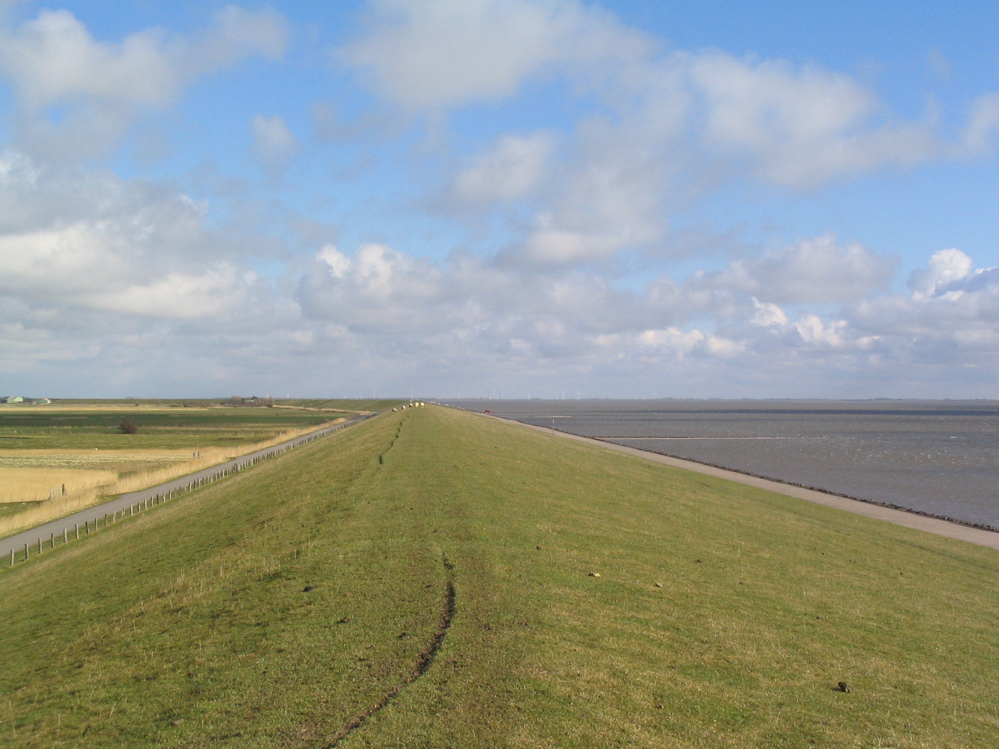 Deich auf Nordstrand