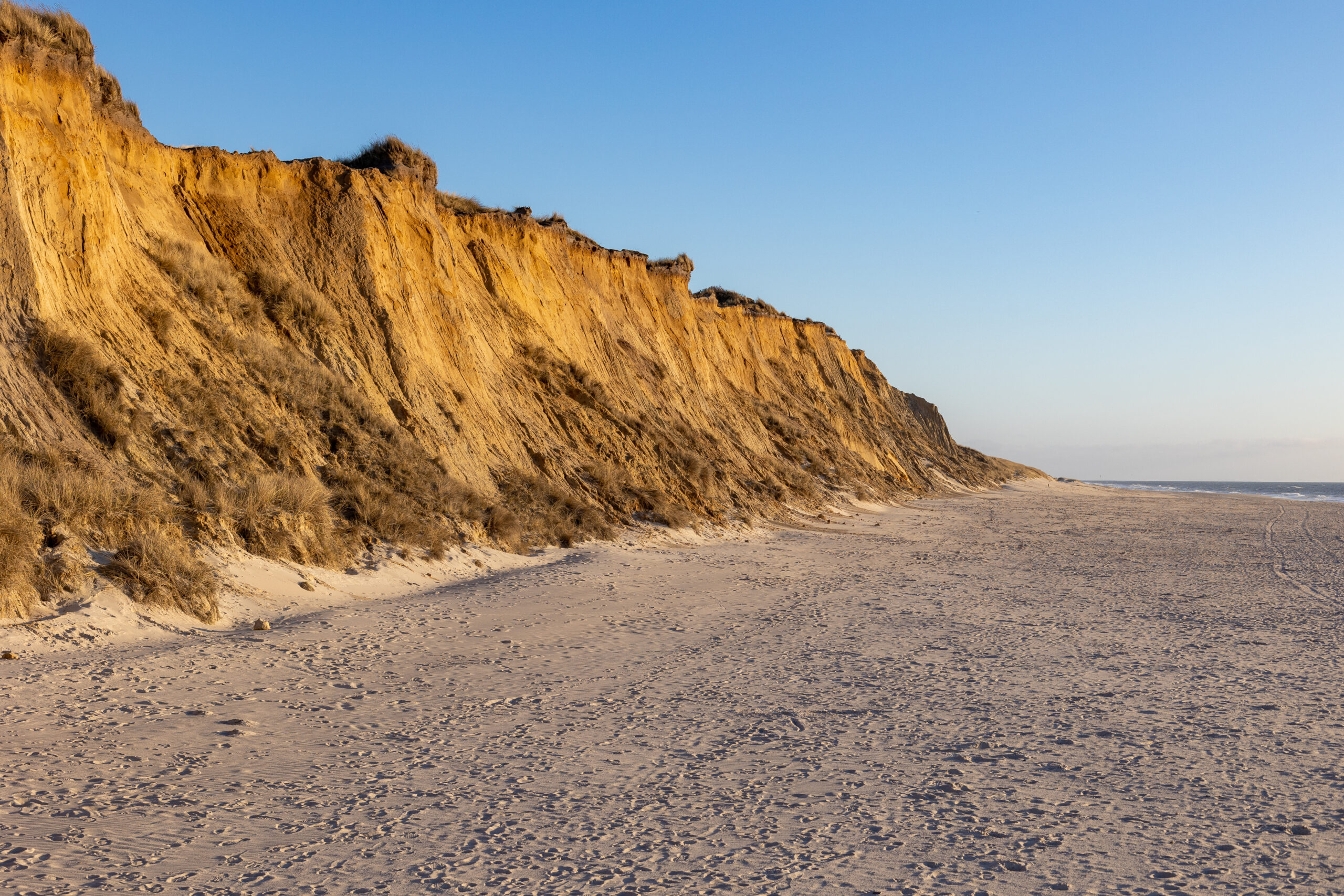 Rotes Kliff bei Kampen auf Sylt